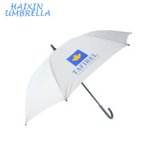 Objetos de regalo para 2018 Pintura DIY popular Sombrilla personal Sun Protect Viajes Promoción deportiva Sombrilla blanca Logotipo personalizado de impresión